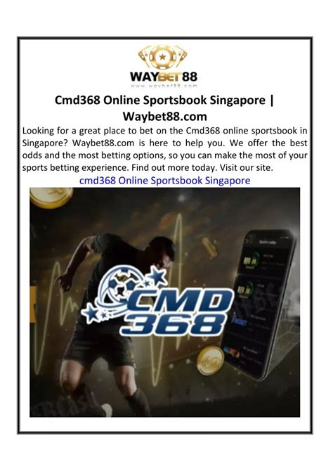 cmd368 online sportsbook singapore